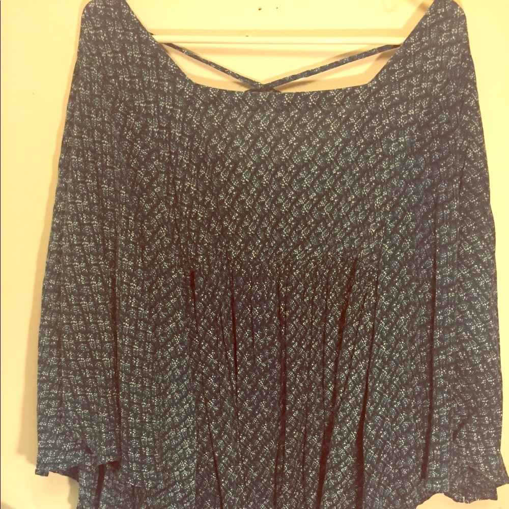 Earthbound tunic dress with butterfly sleeves.